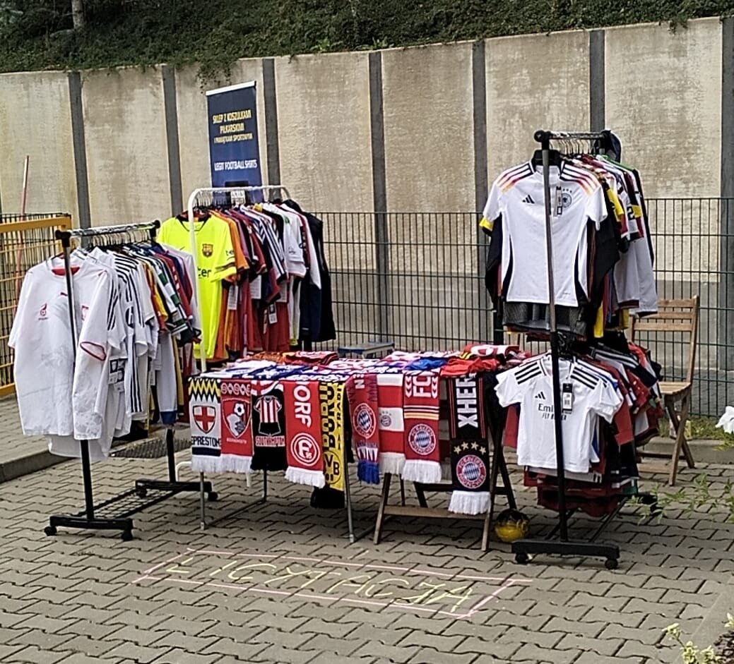 Nasze stoisko podczas meczu Stali Szczecin