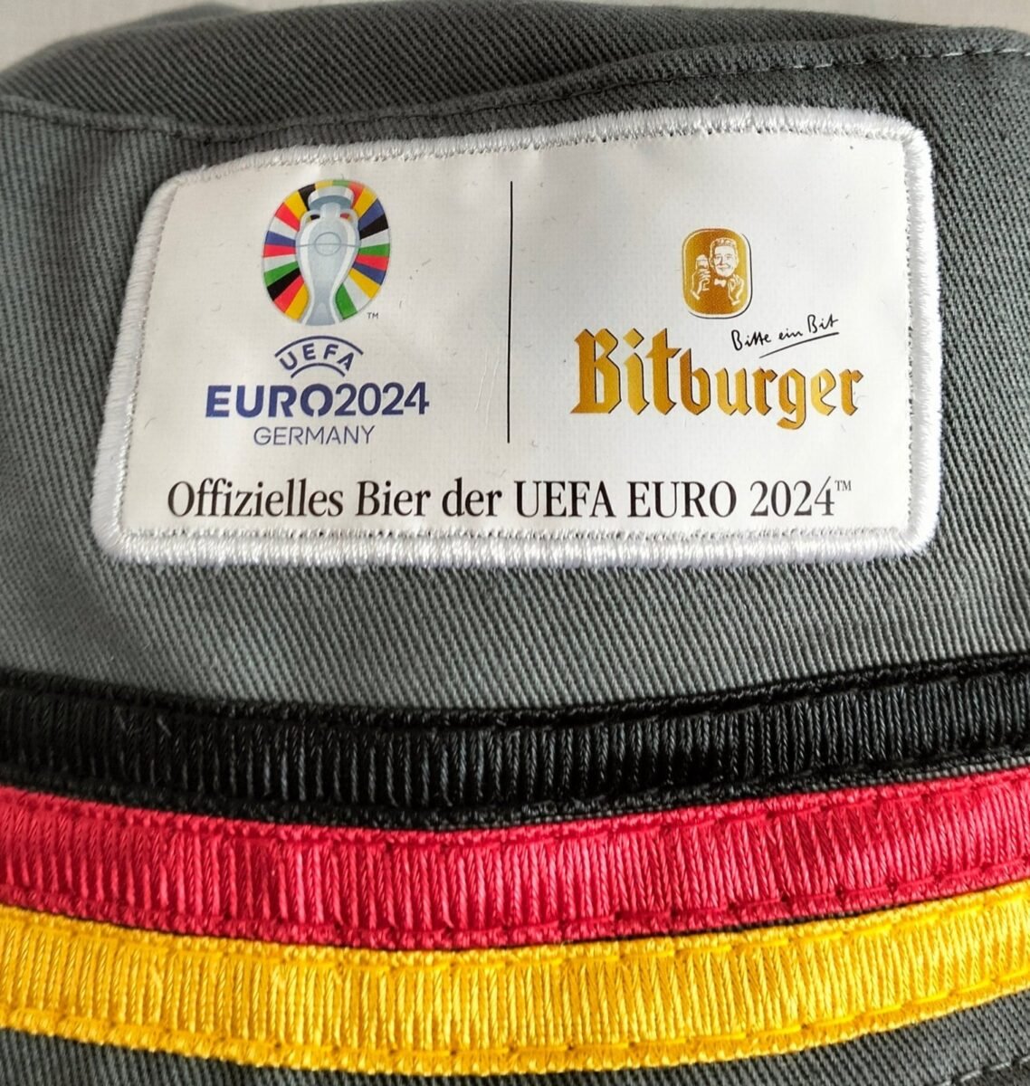 Germany hat - Euro 2024, close-up of details and tags 1