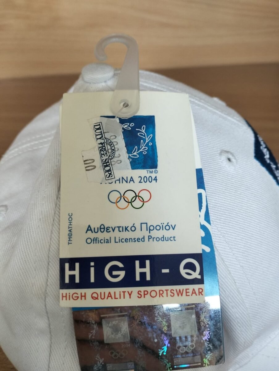 Czapka z daszkiem Igrzyska Olimpijskie Ateny 2004 4