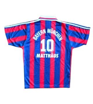 Koszulka Bayern Monachium 1995-1997 domowa Adidas - Lothar Matthäus, zdjęcie produktowe 1