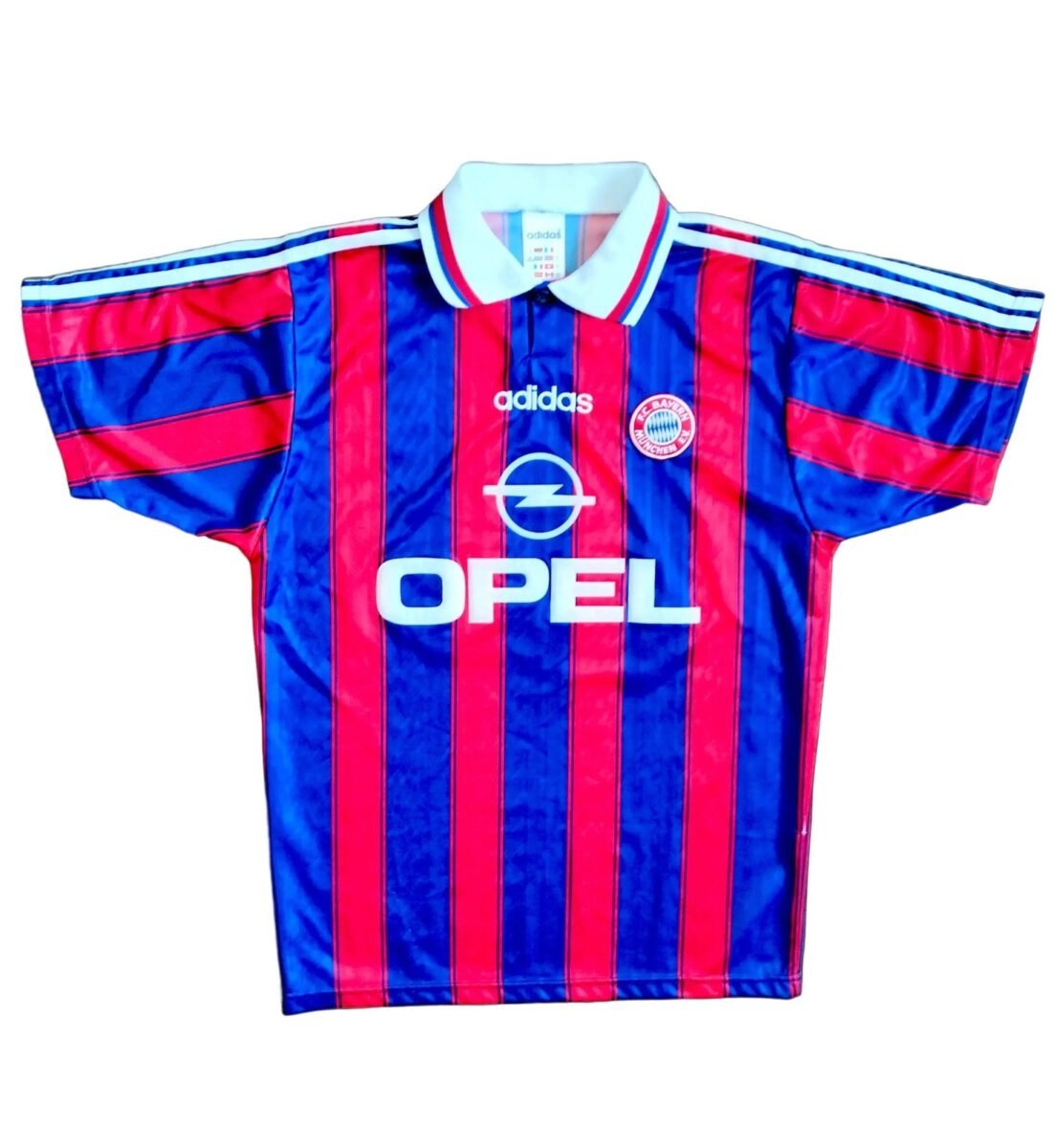 Koszulka Bayern Monachium 1995-1997 domowa Adidas - Lothar Matthäus, zdjęcie produktowe 2