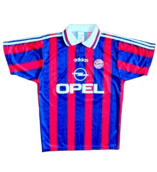 Koszulka Bayern Monachium 1995-1997 domowa Adidas - Lothar Matthäus, zdjęcie produktowe 2