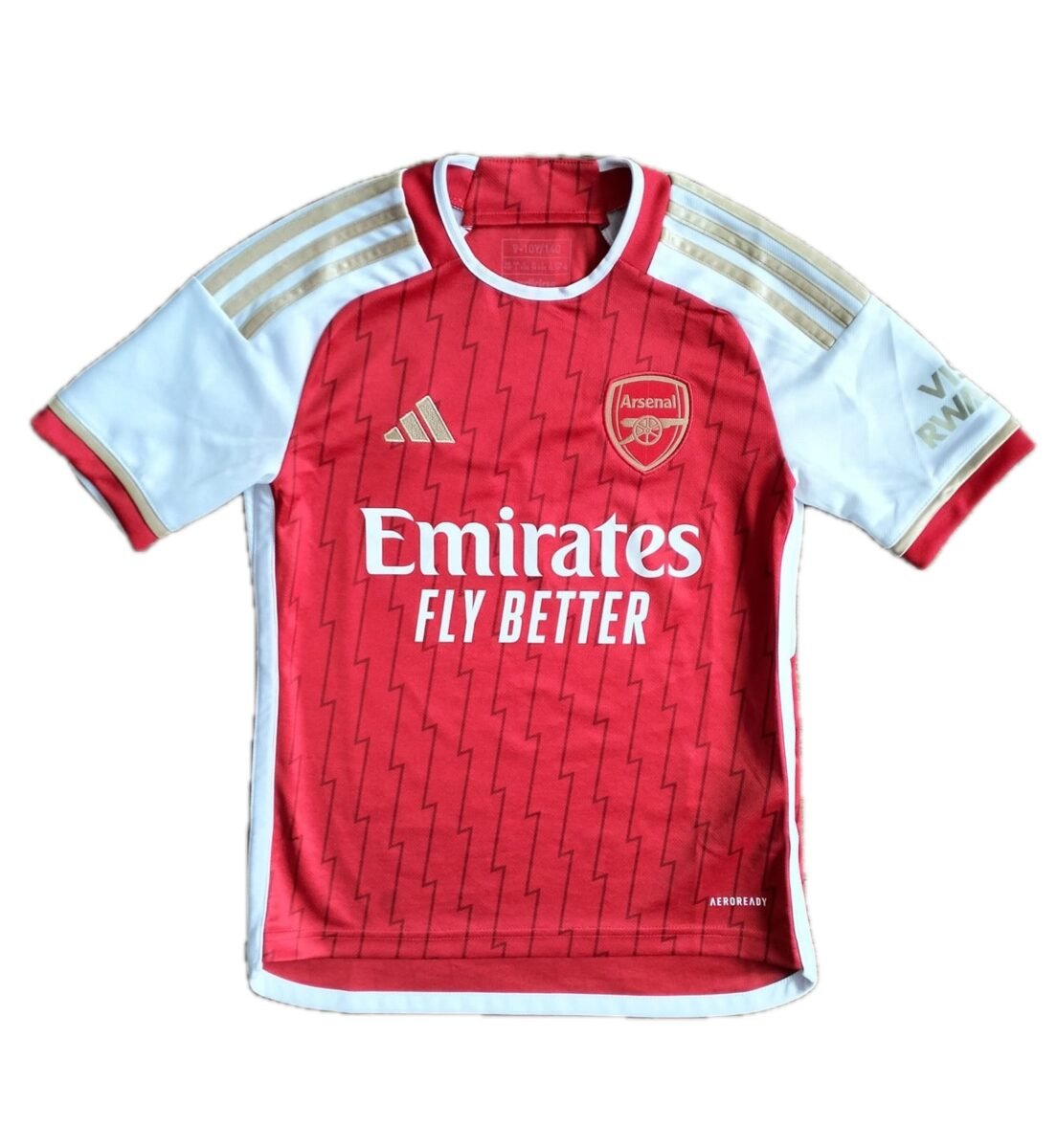 Koszulka dziecięca Arsenal 2024/25 domowa Adidas, zdjęcie produktowe 1