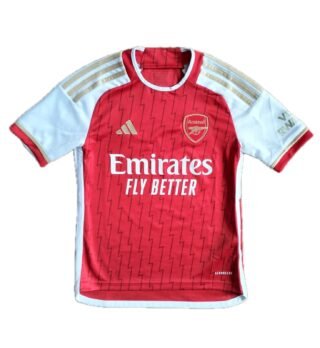 Koszulka dziecięca Arsenal 2024/25 domowa Adidas, zdjęcie produktowe 1