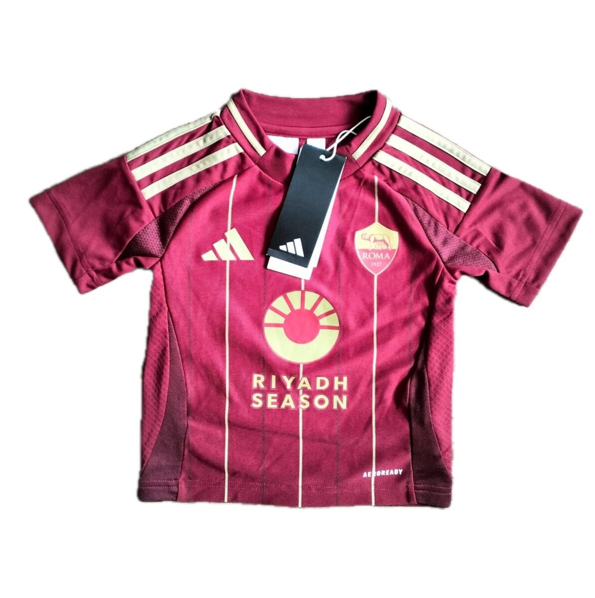 AS Roma 2024/25 Adidas kids home shirt 1