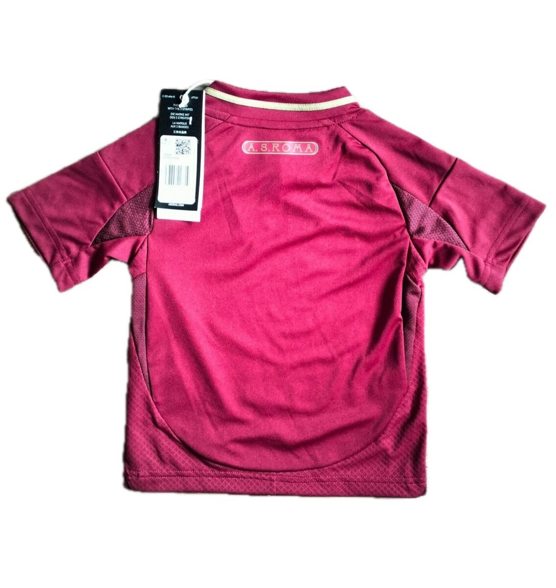 AS Roma 2024/25 Adidas kids home shirt 2