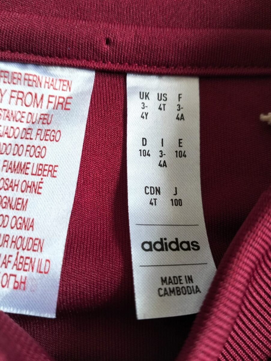 Koszulka dziecięca AS Roma 2024/25 domowa Adidas (104 cm) 3