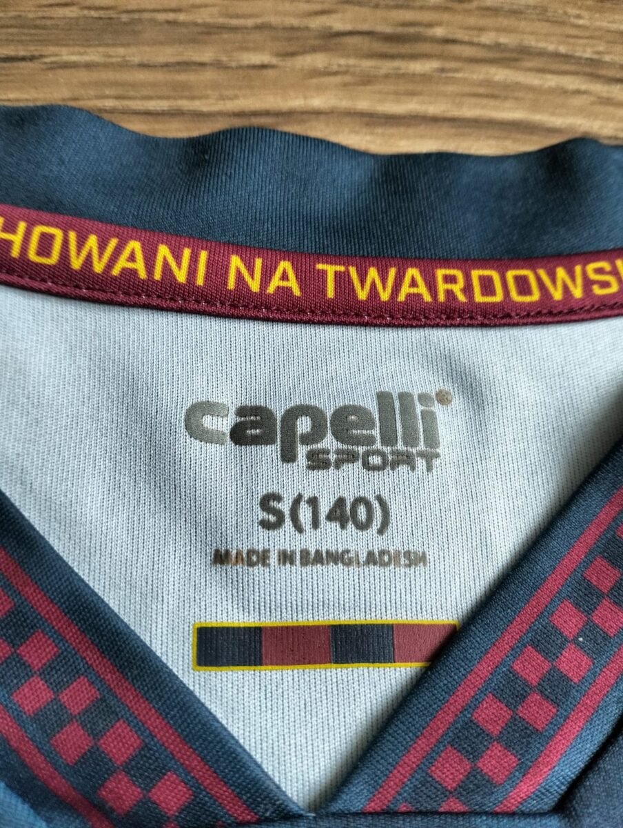 Koszulka dziecięca Pogoń Szczecin 2024/25 domowa Capelli 3