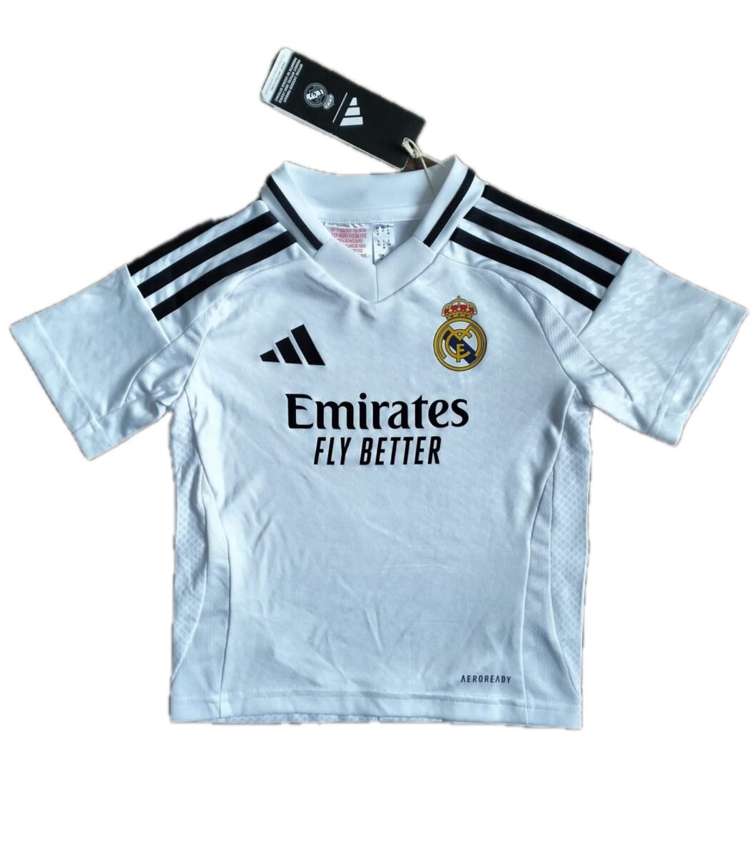 Koszulka dziecięca Real Madryt 2024/25 domowa Adidas 1