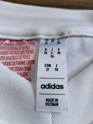 Koszulka dziecięca Real Madryt 2024/25 domowa Adidas (98 cm) 3