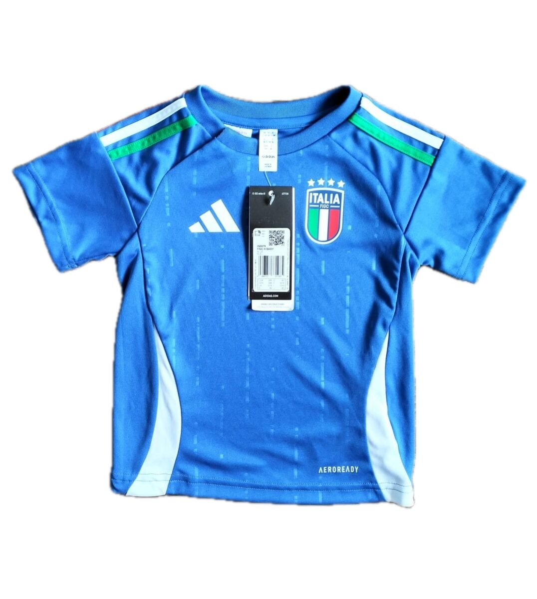 Italy 2024/25 Adidas kids home shirt 1