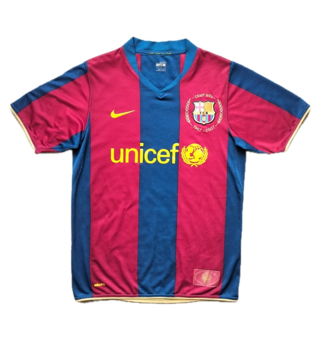 FC Barcelona 2007/08 Nike home shirt 1