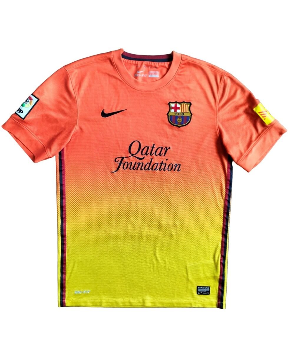 Koszulka FC Barcelona 2012/13 wyjazdowa Nike, zdjęcie produktowe 1