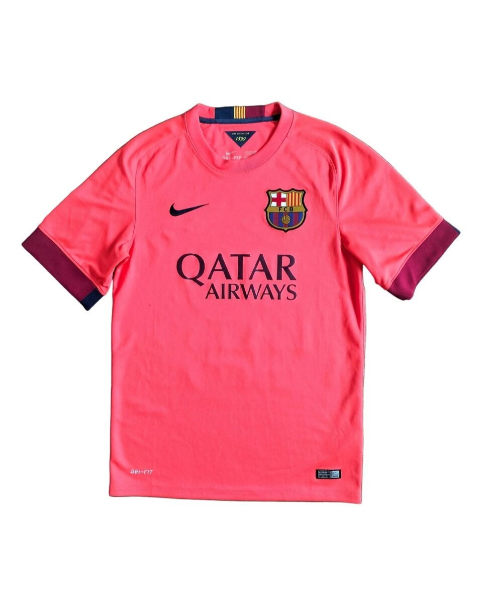 Koszulka FC Barcelona 2014/15 wyjazdowa Nike - Dani Alves, zdjęcie produktowe 2