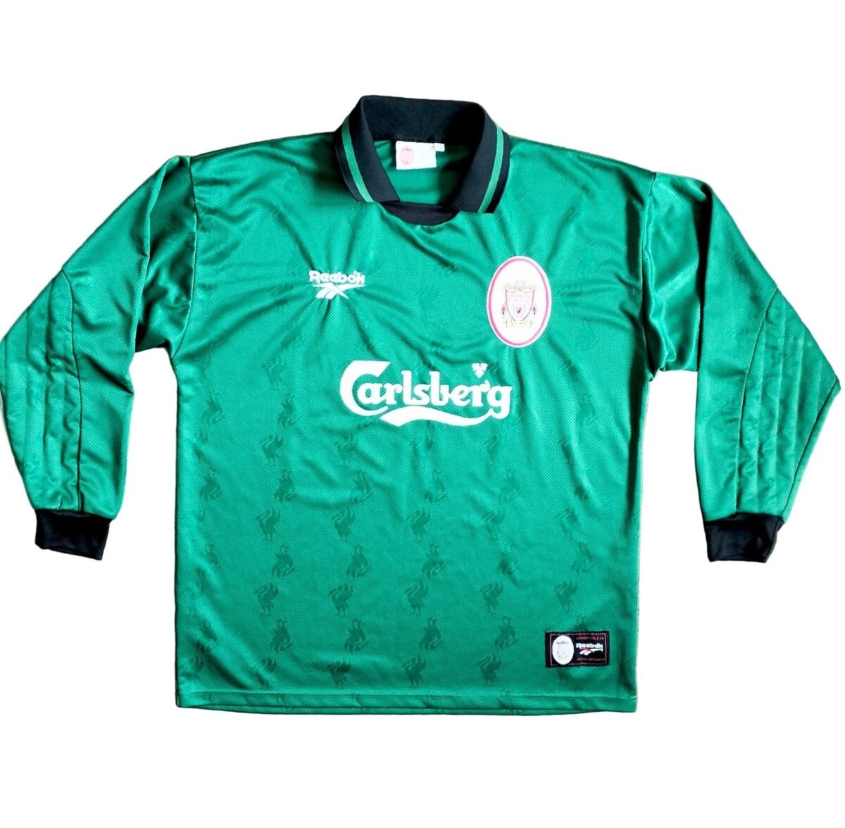 Liverpool FC 1996/97 Reebok goalkeeper shirt, product photo 1