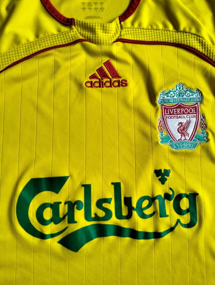 Koszulka Liverpool FC 2006/07 wyjazdowa Adidas 10