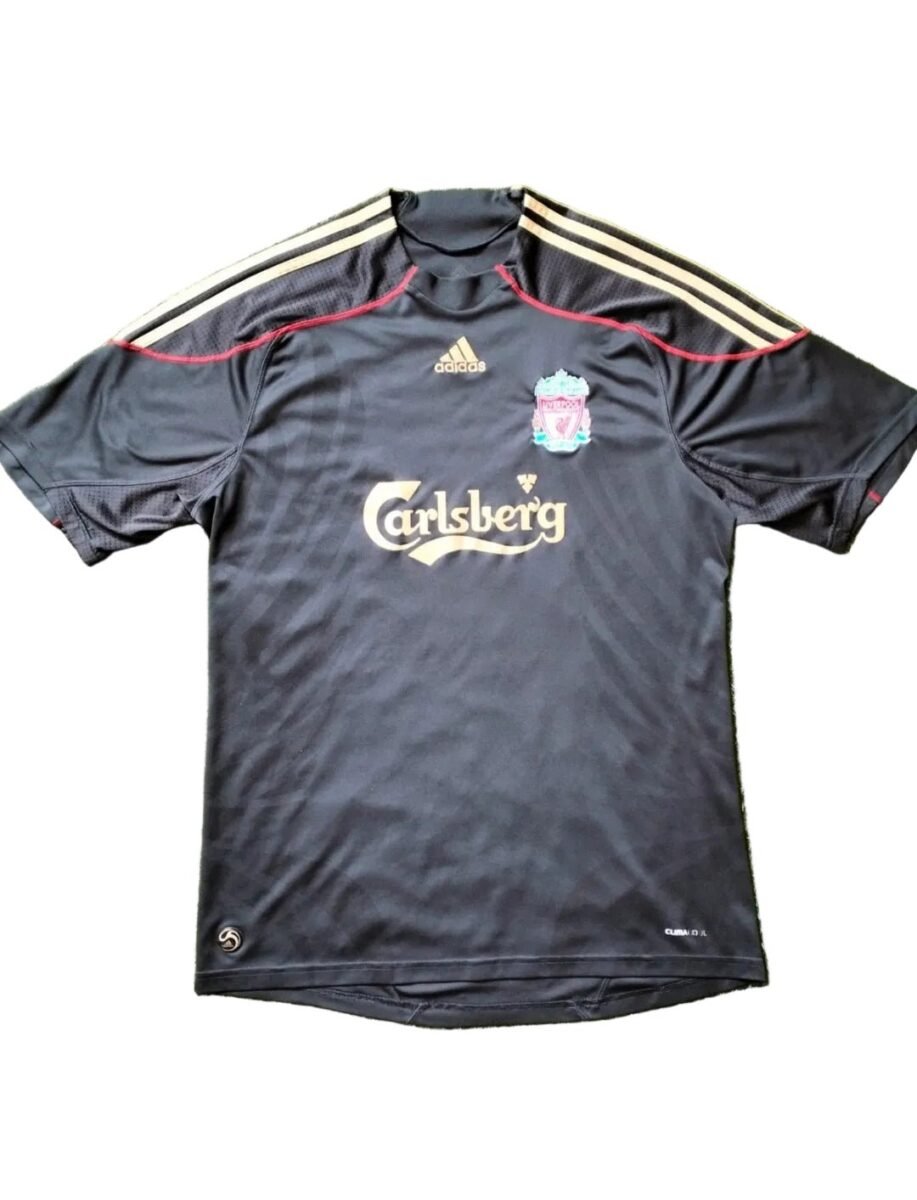 Koszulka Liverpool FC 2009/10 wyjazdowa Adidas, zdjęcie produktowe 1