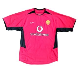 Koszulka Manchester United 2002-2004 domowa Nike - Nicky Butt, zdjęcie produktowe 2
