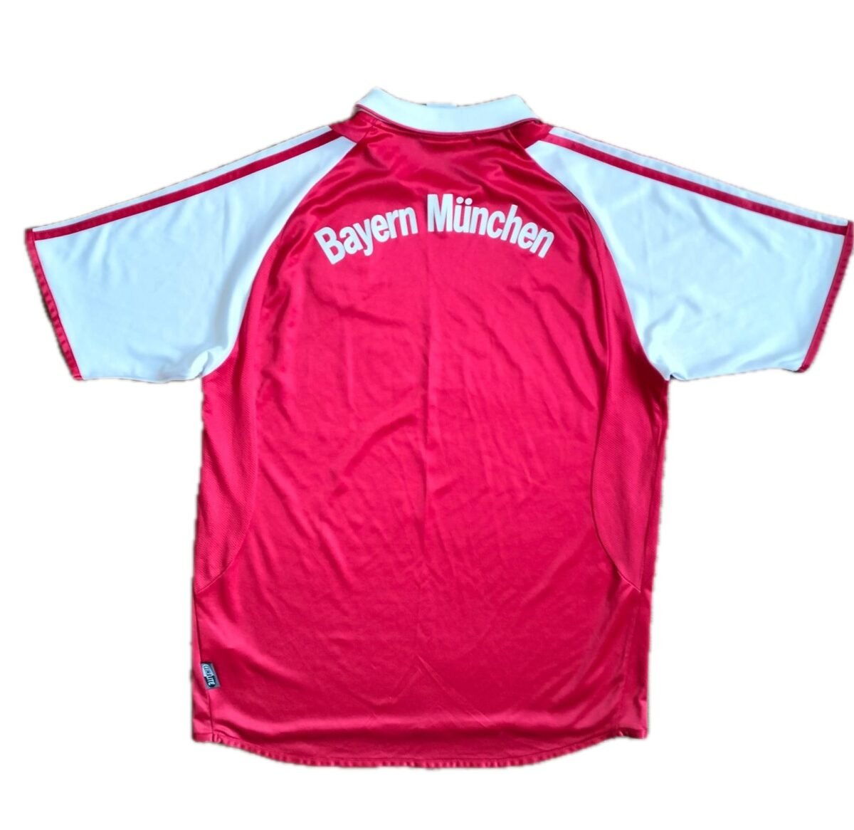 Koszulka młodzieżowa Bayern Monachium 2003/04 domowa Adidas, zdjęcie produktowe 2