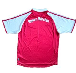 Koszulka młodzieżowa Bayern Monachium 2003/04 domowa Adidas, zdjęcie produktowe 2