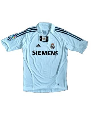 Real Madrid 2005/06 Adidas home shirt, product photo 1