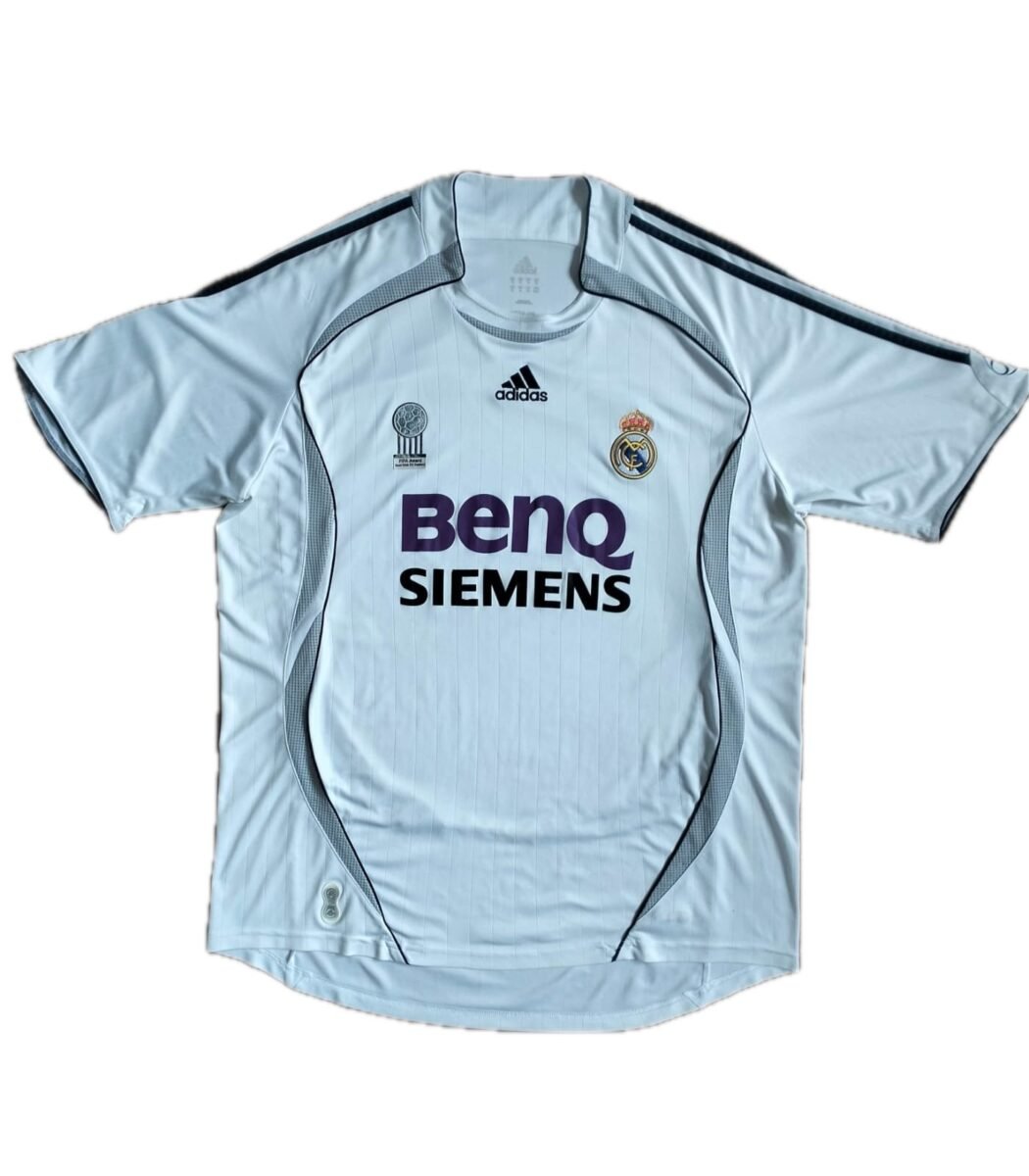 Koszulka Real Madryt 2006/07 domowa Adidas (drugi egzemplarz), zdjęcie produktowe 1