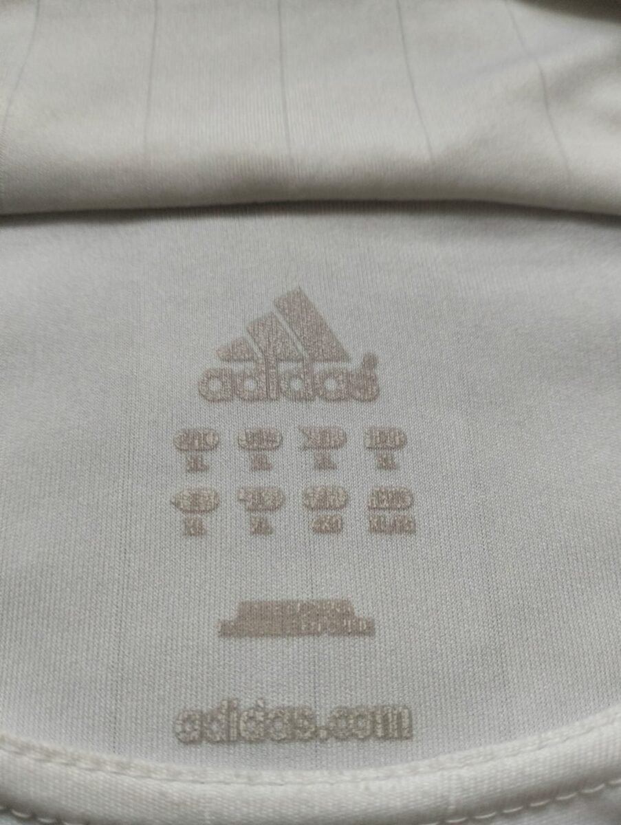 Koszulka Real Madryt 2006/07 domowa Adidas (drugi egzemplarz) 3