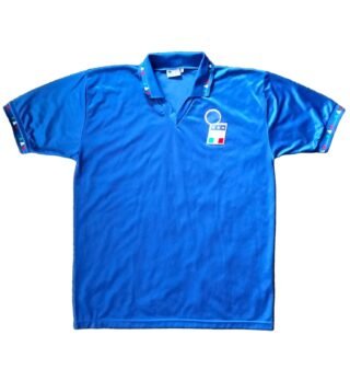 Koszulka reprezentacji Włoch 1992/93 domowa Diadora, zdjęcie produktowe 1