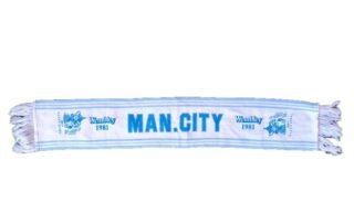 Szalik Manchester City - finał Pucharu Anglii 1981 1