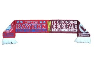 Szalik meczowy Bayern Monachium - Girondins Bordeaux, finał Pucharu UEFA 1995/96 1