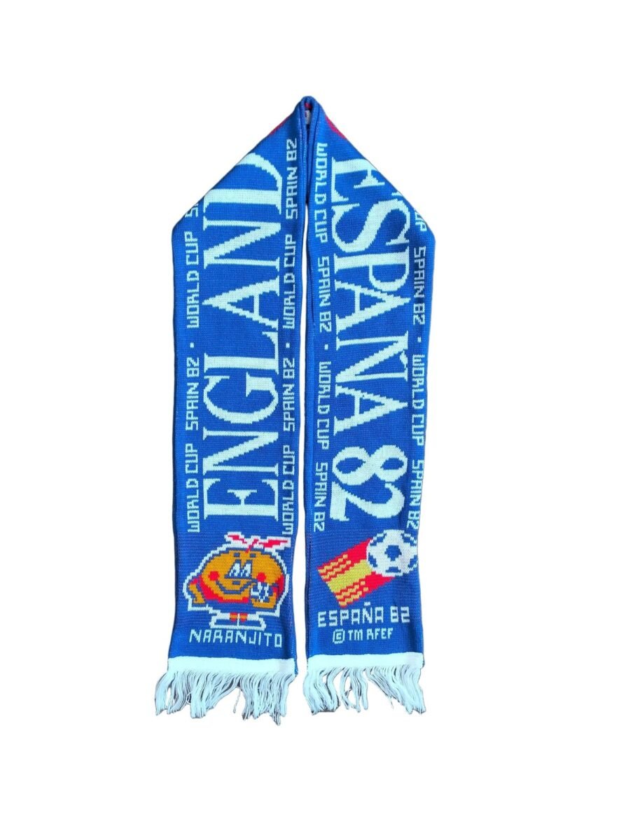 England scarf - 1982 World Cup, product photo 1