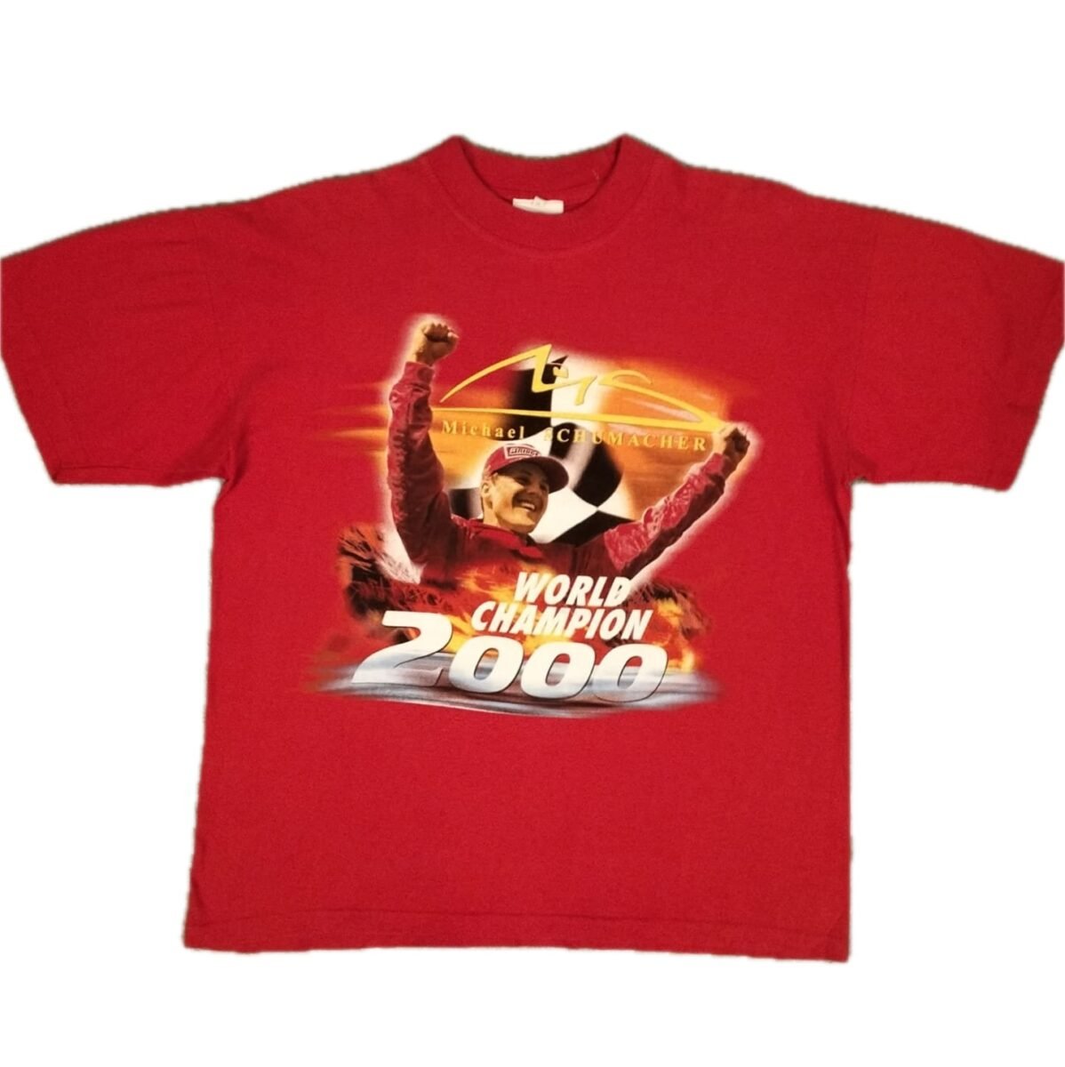 T-shirt Michael Schumacher Collection - mistrz świata F1 2000, zdjęcie produktowe 1