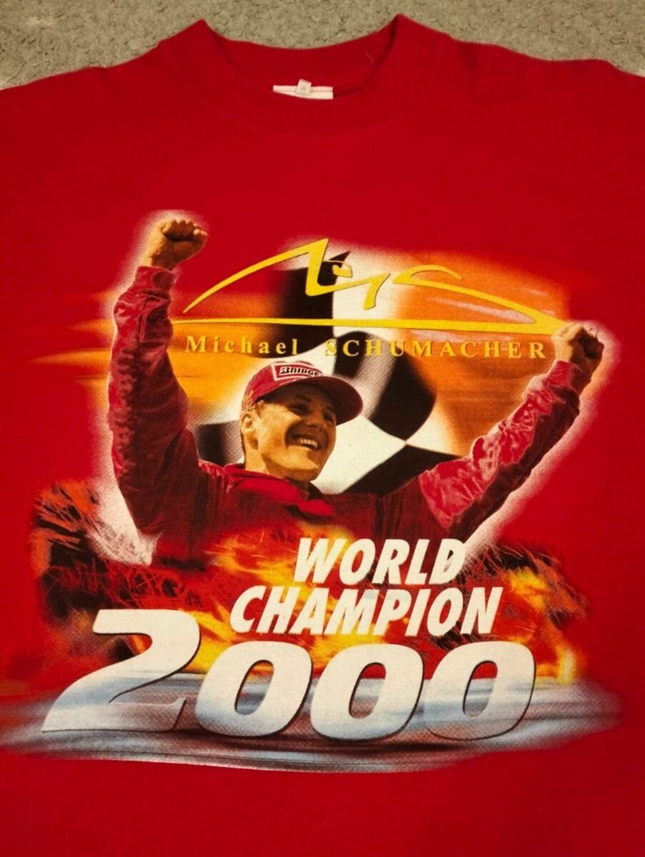 T-shirt Michael Schumacher Collection - mistrz świata F1 2000 3